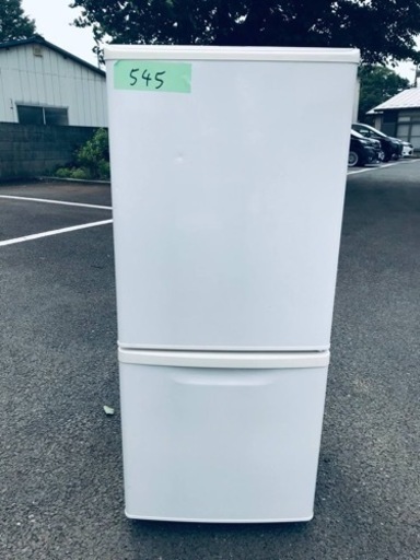 545番 Panasonic✨ノンフロン冷凍冷蔵庫✨NR-B144W-W‼️