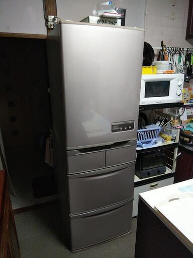 日立 冷凍冷蔵庫 415L R-S42ZML 5ドア スリムタイプ 省エネ&乾燥抑制