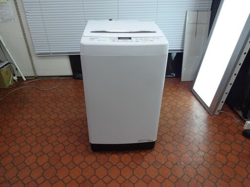ID 009433　 洗濯機　ハイセンス　7.5K　２０１９年製　HW-G75A