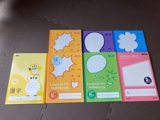 小学生未使用ノート7冊 5mm方眼ノート６冊 漢字ノート1冊 104字 1953 霞ヶ浦のその他の中古あげます 譲ります ジモティーで不用品の処分