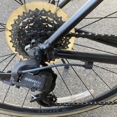 クロスバイク GIANT Escape R3 グレー ハンドル交換 ジャイアント