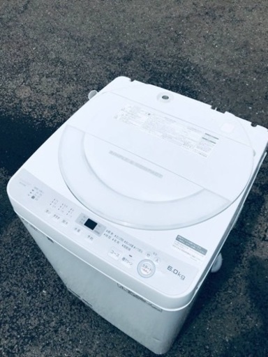 ①ET448番⭐️ SHARP電気洗濯機⭐️ 2018年製