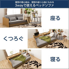 3Wayソファーベット【美品】