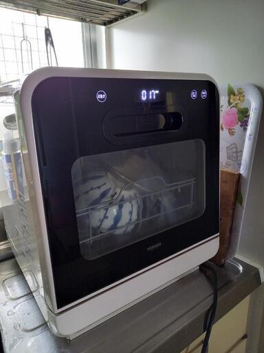 【中古】ベルソス 食器洗い乾燥機 ホワイト VS-H021