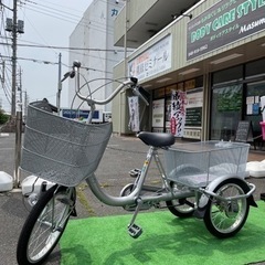 美品/CANARY 三輪自転車/大人用三輪車 スイング 16×1...