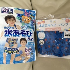 ムーニー水あそびパンツビック&水遊び用ベビーパンツ日本製