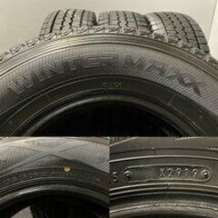 DUNLOP WINTER MAXX SV01 195/80R15 107/105L LT 15インチ スタッドレス 4本 2019年製 ハイエース キャラバン等　(MTK232)クレジットカード QRコード決済可能