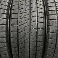 BS BLIZZAK VRX2 195/65R15 15インチ スタッドレス 4本 2019～21年製 バリ溝 プリウス ウィッシュ ステップワゴン等　(TD727) クレジットカード QRコード決済可能
