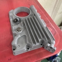 Z400FX 用　オイルクーラー取り出しオイルパン