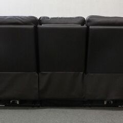 NITORI/ニトリ 電動ソファ 3人掛け テーブル ブラウン パワーシート 3P
