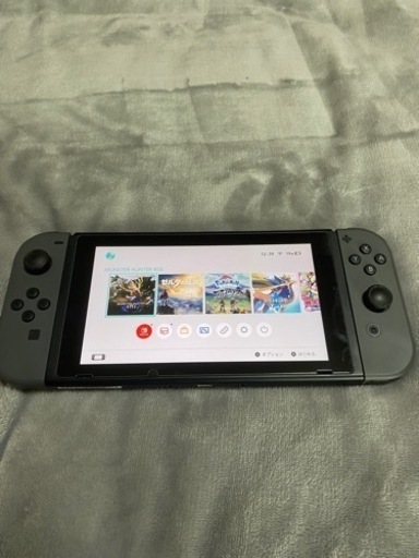 Nintendo Switch(グレー) DL版ソフト付き