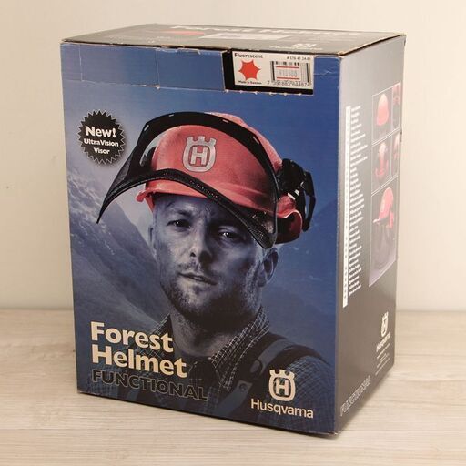 ハスクバーナ Forest Helmet FUNCTIONAL H5764-12401 飛来・落下物用 防護へルメット Husqvarna (HD1240wY)