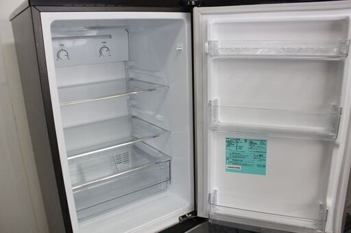 ハイアール アーバンカフェ ステンレスブラック 2ドア冷凍冷蔵庫 173L