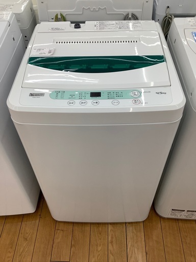 YAMADA 全自動洗濯機　YWM-T45G1 2019年製　4.5kg