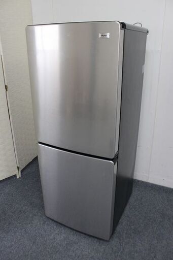 ハイアール アーバンカフェ ステンレスブラック 2ドア冷蔵庫 148L JR-XP2NF148F 2021年製 Haier  中古家電 店頭引取歓迎 R5879)