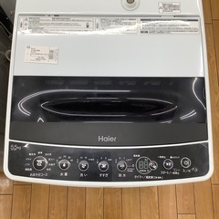 【値下げしました！】Haier 全自動洗濯機 JW-G55D 5.5kg 2020年製