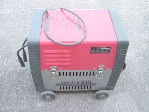 値下げ！！中古品 新ダイワ shindaiwa バッテリー 溶接機 SBW150DⅡ使用溶接棒 2.0～3.2mm 本体のみ