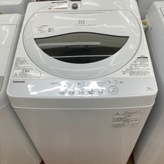【値下げしました！】TOSHIBA 全自動洗濯機　AW-5G6 2018年製　5.0kg 上部溶け箇所有