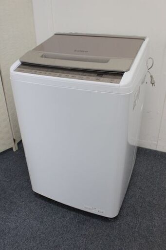 日立 8kg 全自動洗濯機 ビートウォッシュ BW-V80F 2021年製 HITACHI   中古家電 店頭引取歓迎 R5881)