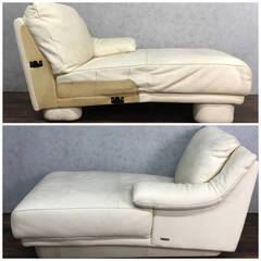 ba9/99 IDC 大塚家具 INCANTO DIVANI インカント ディバニ 総革 カウチ