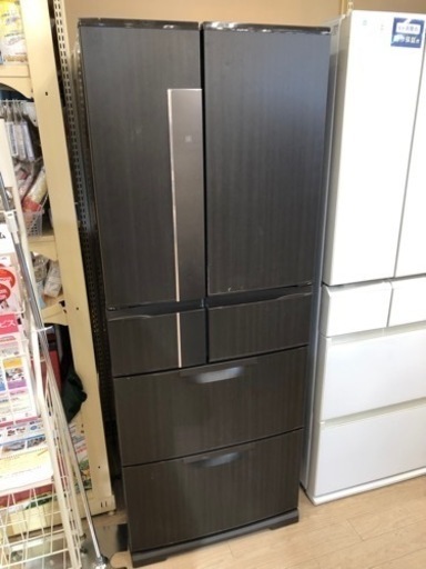 【6ヶ月安心保証付き】MITSUBISHI 6ドア冷蔵庫 2012年製