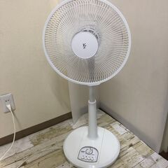 2019年製 山善 扇風機 30cm リビング扇 押しボタンスイ...