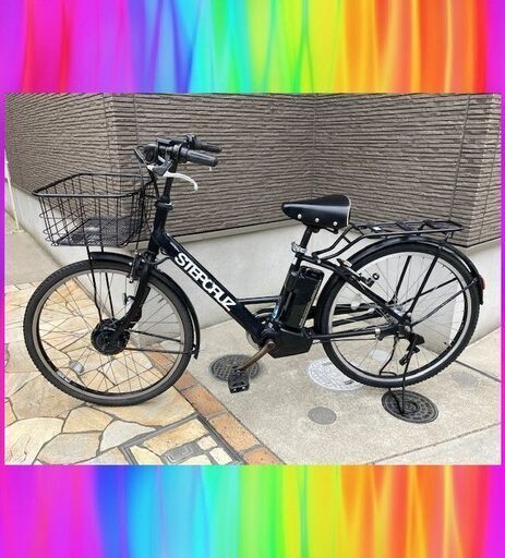 バッテリーほぼ新品！ブリヂストン 　ステップクルーズ　2017モデル　 電動自転車　電動アシスト自転車  520m7