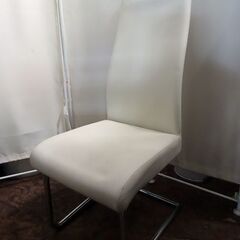 ②■ダイニングチェア ホワイト 白 椅子 デザインチェア 1脚