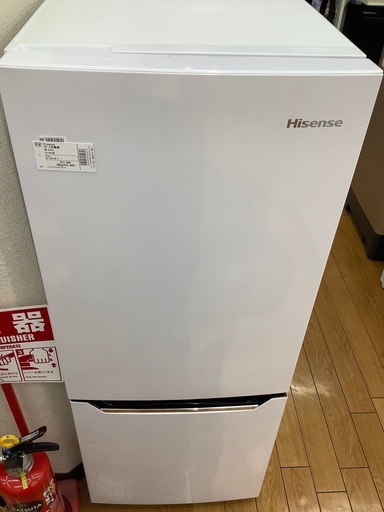Hisense 2ドア冷蔵庫　HR-D15C 2019年製　150L キズ・凹み有り
