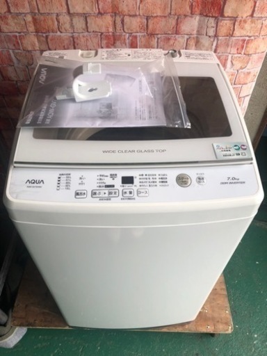 ★送料/設置無料★AQUA 全自動洗濯機　7.0kg
