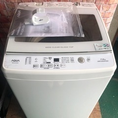 ★送料/設置無料★AQUA 全自動洗濯機　7.0kg