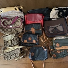 ブランドバック、ハンティングワールド、coach、13個セット　格安