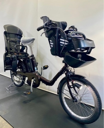 関東全域送料無料 保証付き 電動自転車　パナソニック　ギュットミニ　20インチ 3人乗り 8.9ah