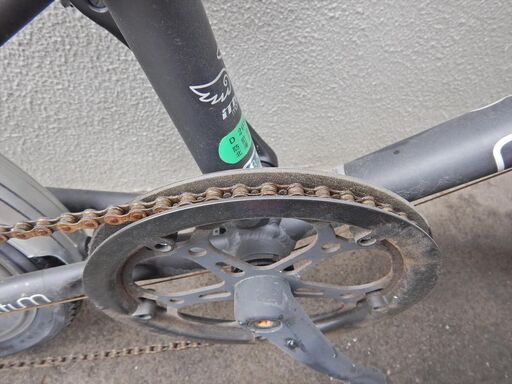 その他 自転車 ミニベロ かご付き momentum 簡易整備済 譲渡証明書付き