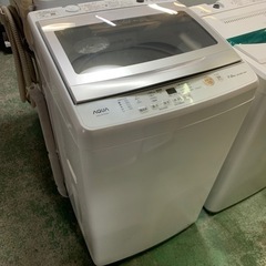 激安品 使用期間短い AQUA 全自動洗濯機 7キロ 2021年製