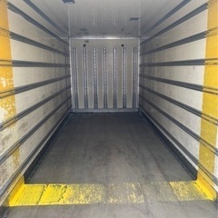 No.624 保冷バン 2ｔロング 車  アルミ 箱 バイク 倉庫 トラック コンテナ 米 保管庫 物置 DIY