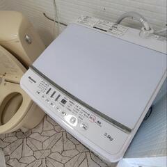 洗濯機 5.5L 状態綺麗です。