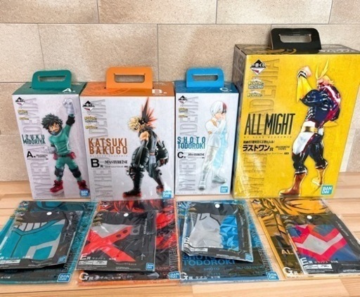 僕のヒーローアカデミア 一番くじ　ABC賞　ラストワン賞　下位賞セット！