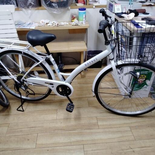 売り切れました【中古自転車】26インチ LEDオートライト 外装6段変速