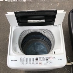 💛ハイセンス洗濯機　2019年製　4.5kg - 家電