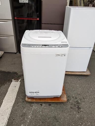 洗濯機 シャープ 2020年 ES-GE7D7kg【3ヶ月保証★自社配送設設置込】自社配送時☆代引き可(現金、クレジット、スマホ決済対応)