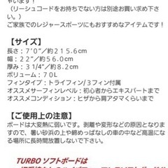 サーフィン　サーフボード　(ソフトボード)