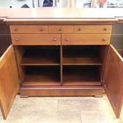 フランスベッド Hurtado サイドボード スペイン製 クラシック ウッド 書斎 ウルタド 札幌市 厚別区 