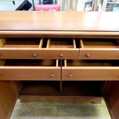 フランスベッド Hurtado サイドボード スペイン製 クラシック ウッド 書斎 ウルタド 札幌市 厚別区 