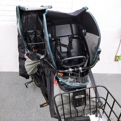 お買い得　人気な子供乗せ電動自転車パナソニックギュットアニーズ　高年式　レインカバー付き