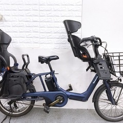 お買い得　人気な子供乗せ電動自転車パナソニックギュットアニーズ　高年式　レインカバー付き