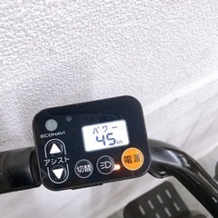 お買い得　人気な子供乗せ電動自転車パナソニックギュットアニーズ　高年式　レインカバー付き