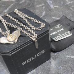 シルバーメンズアクセサリーPOLICE