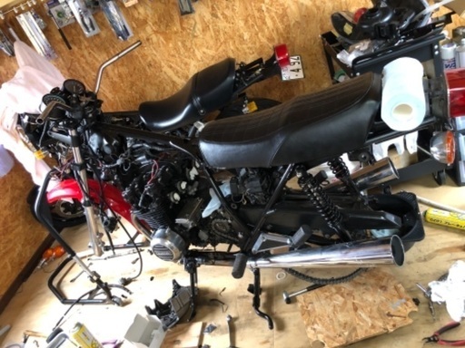Z550FX レストア途中！新品部品多数！コレから仕上げて下さい