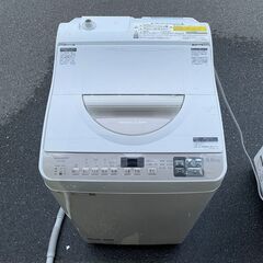 SHARP/シャープ】5.5kg 洗濯機 乾燥機付き 2017年製 ES-T5CBK-N型